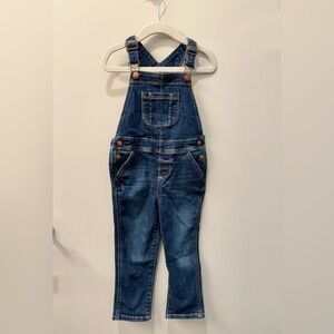 GAP Denim Blue Kids Overalls - 3T